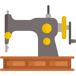 máquina de coser icono