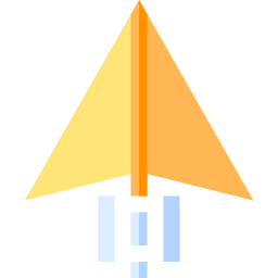 Paper plane icon