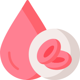 Red blood cells icon