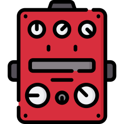 Guitar pedal icon