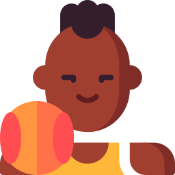 Basketball player icon