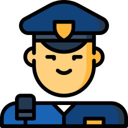 policía icono