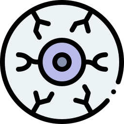 globo del ojo icono