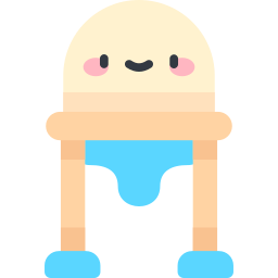 Baby chair icon