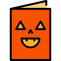 Открытка на Хэллоуин иконка