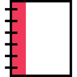 cuaderno icono