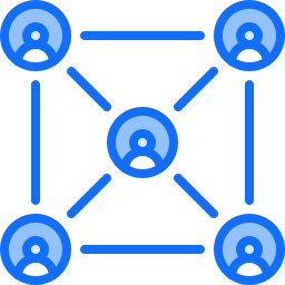 réseau social Icône