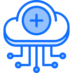 Cloud computing icon