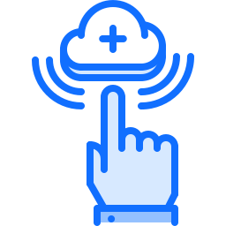 Cloud computing icon