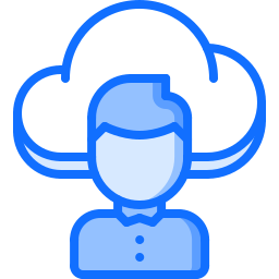 Cloud computing icon