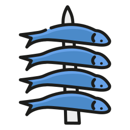 sardinha Ícone