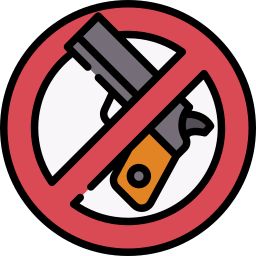 No weapons icon