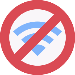 no wifi icono