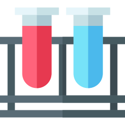 Test tubes icon