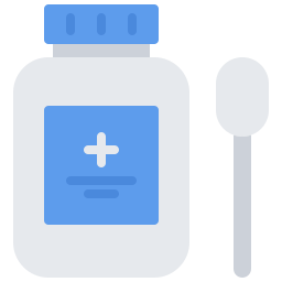 Cough syrup icon