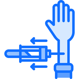 Blood sample icon