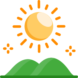 soleil Icône