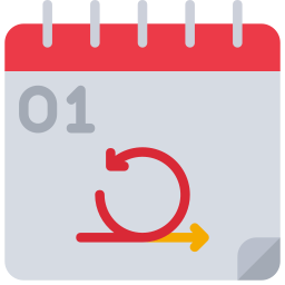 kalendarz dzienny ikona