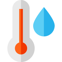 Hot water icon