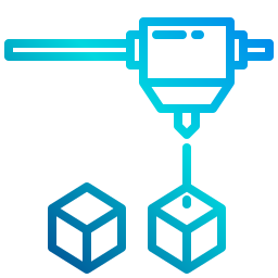 stampante 3d icona