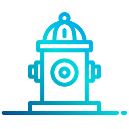 bouche d'incendie Icône