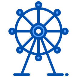 Ferris wheel icon