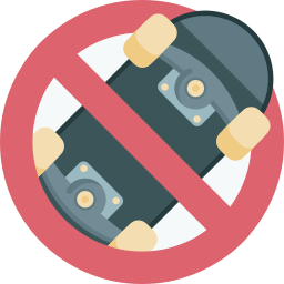 スケート禁止 icon