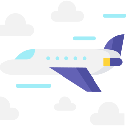 Private jet icon