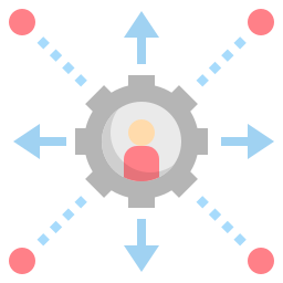 gedecentraliseerd icoon