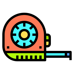 테이프를 측정 icon