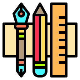 herramientas de diseño icono