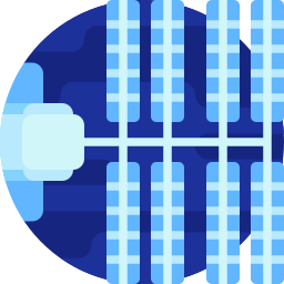 station spatiale Icône