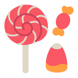 Halloween candy icon