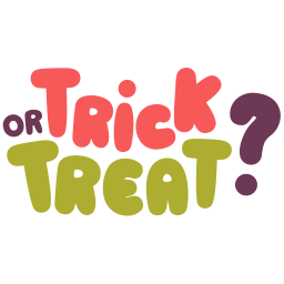 Trick or treat icon