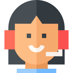 Customer service agent icon