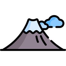 Mount fuji icon