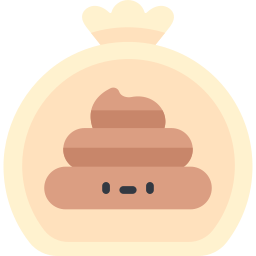 Poop bag icon