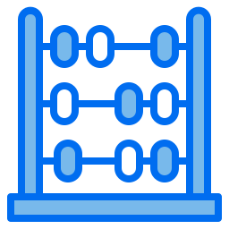 Abacus toy icon