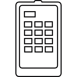 Television remote control icon