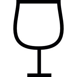 copa de vino icono