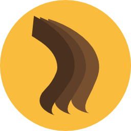 voorbeeld haarkleur icoon