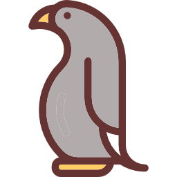 pingüino icono