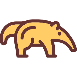 oso hormiguero icono