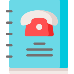 Telephone book icon