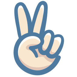 Two fingers icon