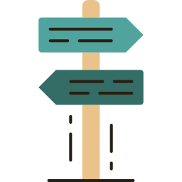 panneau de signalisation Icône