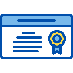 Certificate icon