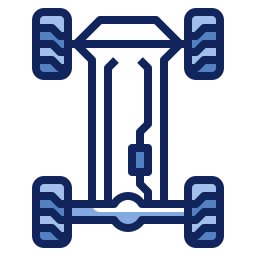 Car suspension icon