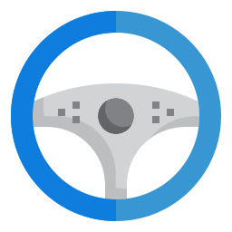 Steering wheel icon