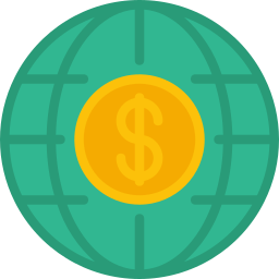 Internet currency icon